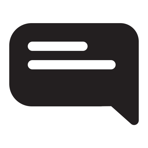 Bubble, chat, interface, message, mobile, ui, web icons icon